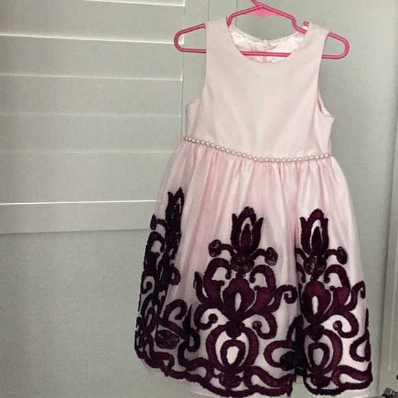 AMERICAN PRINCESS Pink and Purple Dress, Size 4T, New condition - Picture 5 of 6